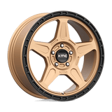 KMC KM721 ALPINE Matte Bronze W/ Black Lip 18x8 +38 5X110 72.6