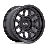 KMC KM446 MESA FORGED MONOBLOCK Satin Black 17x8.5 +0 6X135 87.1