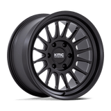 KMC KM447 IMPACT FORGED MONOBLOCK Satin Black 18x9 +18 6X135 87.1