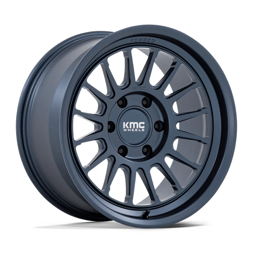 KMC KM447 IMPACT FORGED MONOBLOCK Metallic Blue 18x9 -12 6X135 87.1