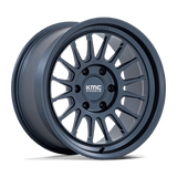 KMC KM447 IMPACT FORGED MONOBLOCK Metallic Blue 18x9 -12 6X135 87.1