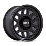 KMC KM451 MESA FORGED MONOBLOCK Satin Black 18x9 +18 8X170 125.1