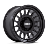 KMC KM452 IMPACT FORGED MONOBLOCK Satin Black 18x9 -12 8X180 124.2