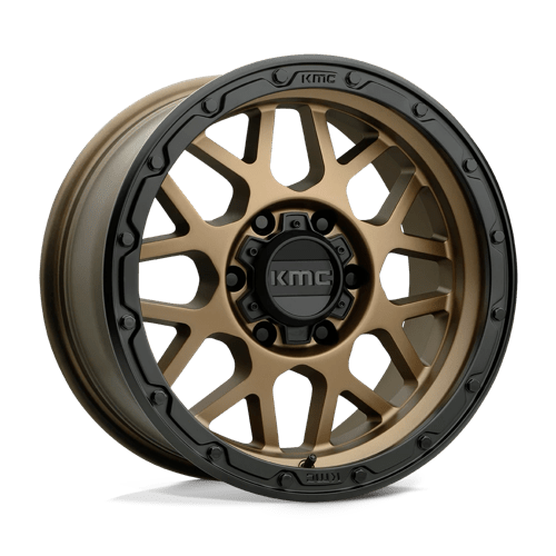 KMC KM535 GRENADE OFF-ROAD Matte Bronze W/ Matte Black Lip 18x8.5 +0 6X139.7 106.25