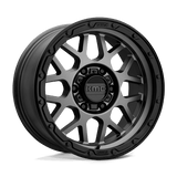 KMC KM535 GRENADE OFF-ROAD Matte Gray W/ Matte Black Lip 17x8.5 +0 6X139.7 106.25