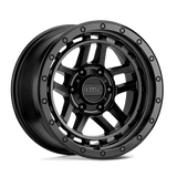 KMC KM540 RECON Satin Black 17x9 -12 5X127 78.3