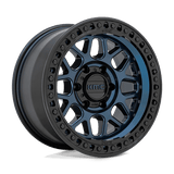 KMC KM549 GRS Midnight Blue W/ Gloss Black Lip 20x9 +18 6X135 87.1