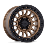 KMC KM552 IMS Matte Bronze W Gloss Black Lip 17x8.5 +25 6X135 87.1
