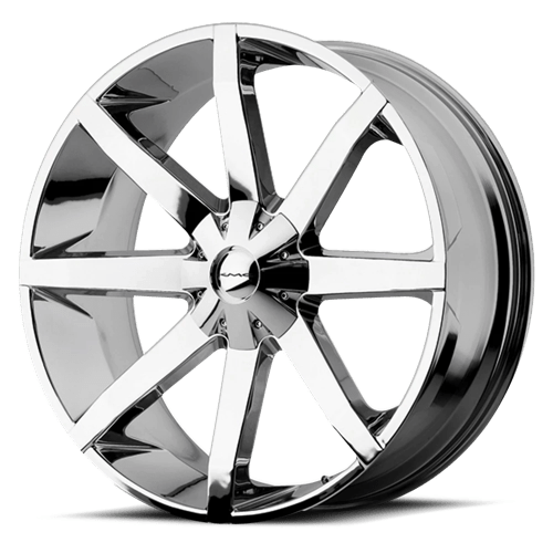 KMC KM651 SLIDE Chrome 26x10 +28 6X135/6X139.7 100.5