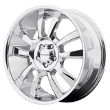KMC KM673 SKITCH Chrome 24x9.5 +30 6X139.7 100.5