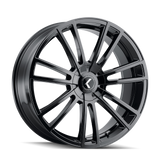 KRAZE SPECTRA Black 18X8 +40 5X115, 5X120 74.1