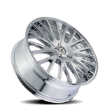 KRAZE DOUBLE DOWN Chrome 20X8.5 +38 5X112, 5X120 73