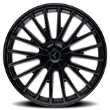 KRAZE DOUBLE DOWN Black 17X8 +38 5X112, 5x120 74.1