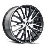 KRAZE DOUBLE DOWN Machined/Milled 22X8.5 +38 5X112, 5X114.3 73
