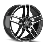 KRAZE CONVERGE Machined/Milled 18X8.5 +35 5X108, 5X114.3 72.6