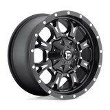 Fuel D517 KRANK Matte Black Milled 17x9 +20 5X127/5X139.7 87.1