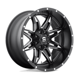 Fuel D567 LETHAL Matte Black Milled 15x8 -18 5X114.3/5X120.65 72.56