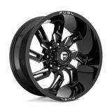 Fuel D747 LOCKDOWN Gloss Black Milled 20x9 +01 5X127 71.5