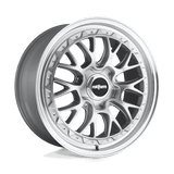 Rotiform R155 LSR Gloss Silver Machined 18x8.5 +35 5X112 66.56