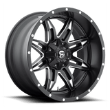 Fuel D567 LETHAL Matte Black Milled 15x10 -43 5X139.7 108