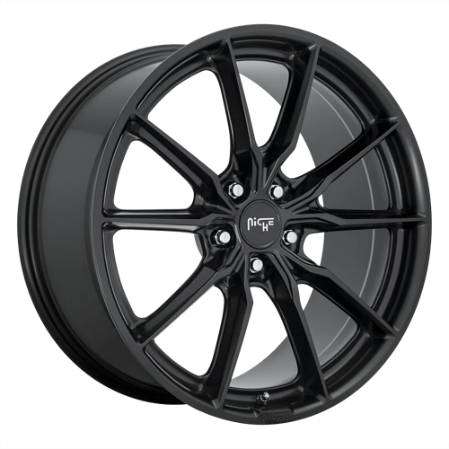 Niche M238 RAINIER Matte Black 19x8.5 +42 5X120 72.56