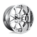 Fuel D536 MAVERICK Chrome Plated 22x12 -45 6X135/6X139.7 106.1