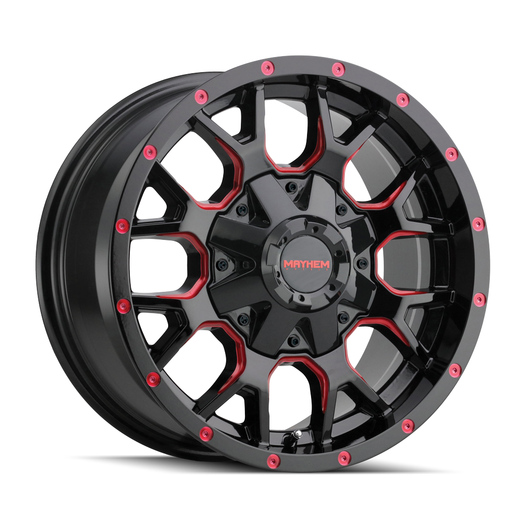 MAYHEM WARRIOR Machined/Milled 20X9 +0 5X127, 5X139.7 87