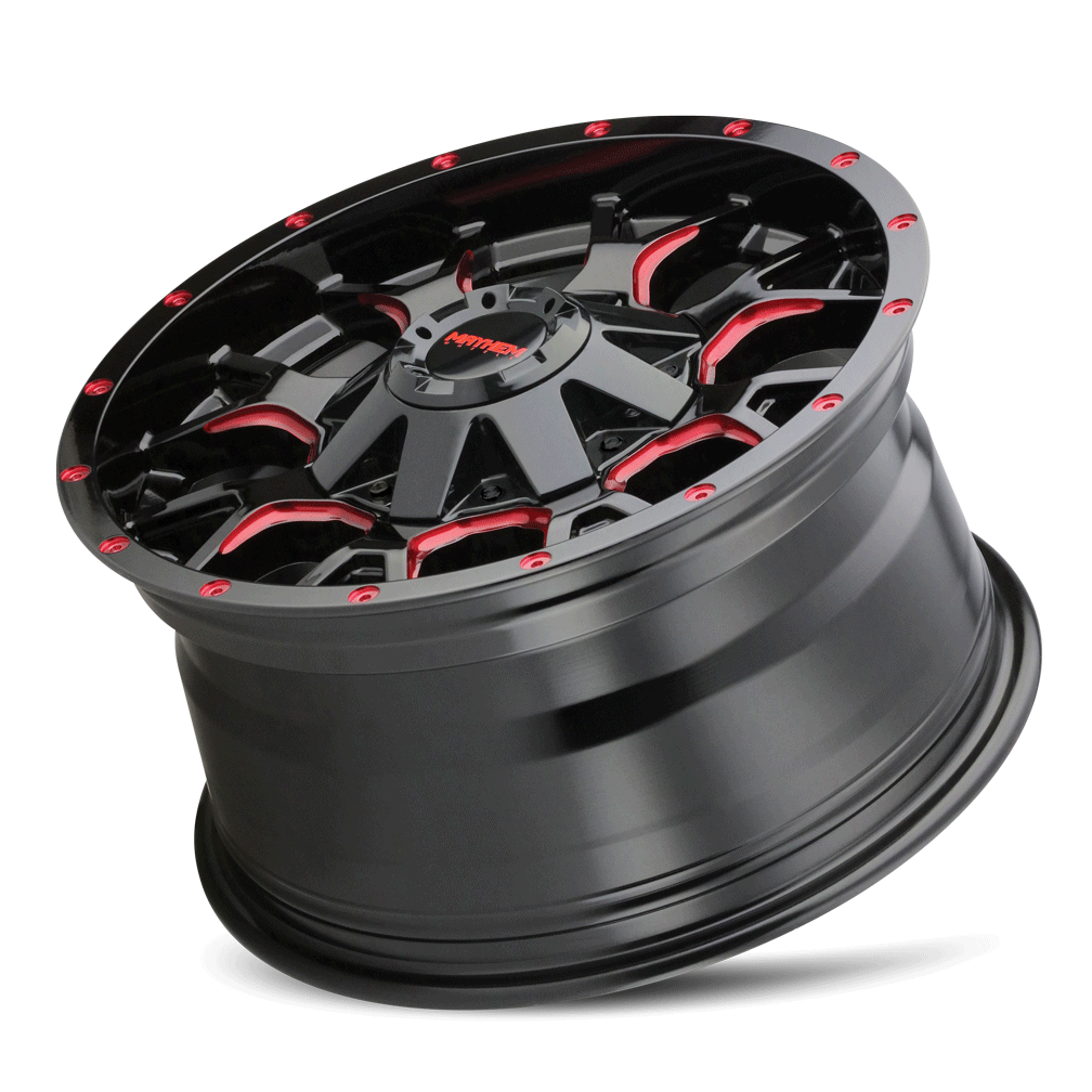 MAYHEM WARRIOR Machined/Milled 17X9 -12 5X127, 5X139.7 87