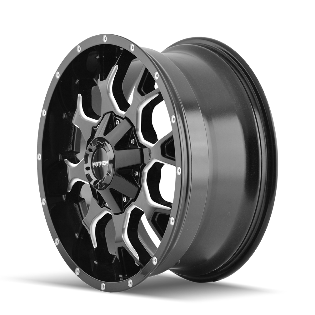 MAYHEM WARRIOR Machined/Milled 17X7.5 +40 5X108, 5X114.3 72.62