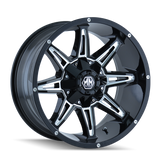 MAYHEM RAMPAGE  Machined/Milled 18X9 -12 8X165.1 130.8