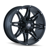 MAYHEM RAMPAGE Black 20X10 -25 5X127, 5X139.7 87