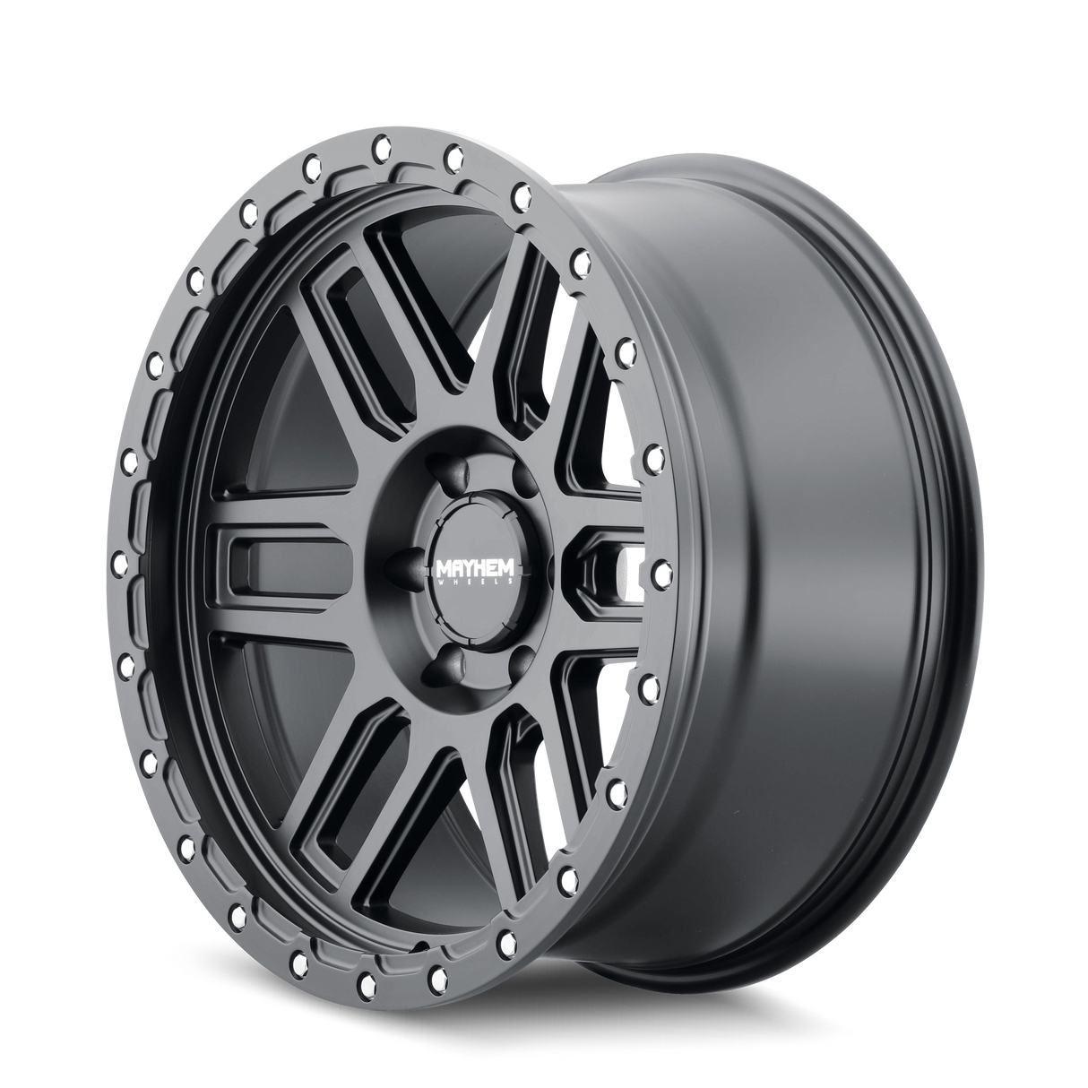MAYHEM DELTA Black 20X9 -12 8X165.1 125.2
