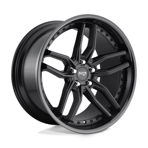 Niche M194 METHOS Gloss Black Matte Black 19x9.5 +48 5X112 66.56