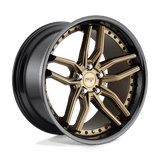 Niche M195 METHOS Matte Bronze Black Bead Ring 20x9 +27 5X112 66.56