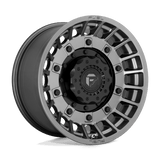Fuel D726 MILITIA Matte Anthracite & Black 20x10 -18 8X170 125.1