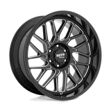 Moto Metal MO805 Gloss Black Milled 20x10 -18 5X139.7 78.1
