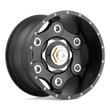 Moto Metal MO977 LINK Satin Black 20x12 -44 5X127/5X139.7 78.3
