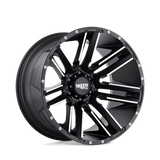 Moto Metal MO978 RAZOR Satin Black  Machined 18x9 +18 6X114.3 72.6