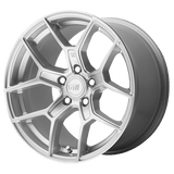 Motegi MR133 TM5 Hyper Silver 18x8.5 +45 5X112 72.6