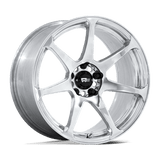Motegi MR154 BATTLE Polished 17x8 +43 5X110 72.56