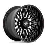 Moto Metal MO809 STINGER Gloss Black Machined 22x10 -18 8X180 124.2