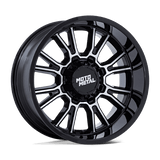 Moto Metal MO810 LEGACY Gloss Black Machined 20x9 +01 8X180 124.2