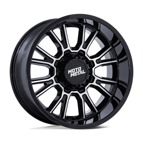 Moto Metal MO810 LEGACY Gloss Black Machined 18x9 +20 5X139.7/5X150 110.1