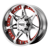 Moto Metal MO961 Chrome 18x9 +18 5X139.7 108