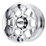 Moto Metal MO981 SPADE Chrome 20x12 -44 8X170 125.5