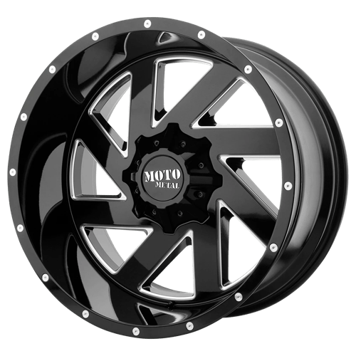 Moto Metal MO988 MELEE Gloss Black Milled 20x9 +0 6X135/6X139.7 106.25
