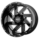 Moto Metal MO988 MELEE Gloss Black Milled 20x10 -18 6X135/6X139.7 106.25