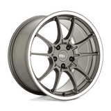 Motegi MR152 SS5 Gunmetal W/ Machined Lip 17x8 +45 5X114.3 72.56