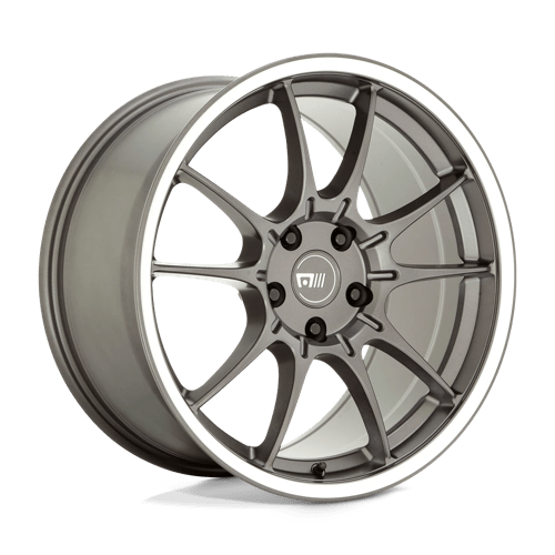 Motegi MR152 SS5 Gunmetal W/ Machined Lip 19x8.5 +30 5X100 56.15