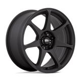 Motegi MR154 BATTLE Matte Black 17x8 +30 5X100 72.56